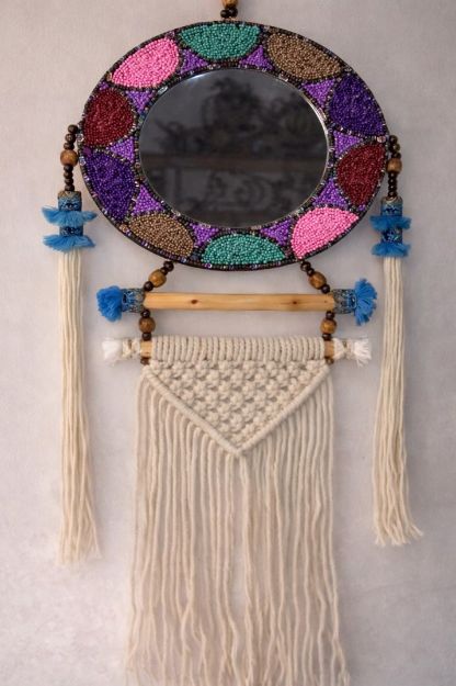 Picture of Beaded mirrors 30 cm