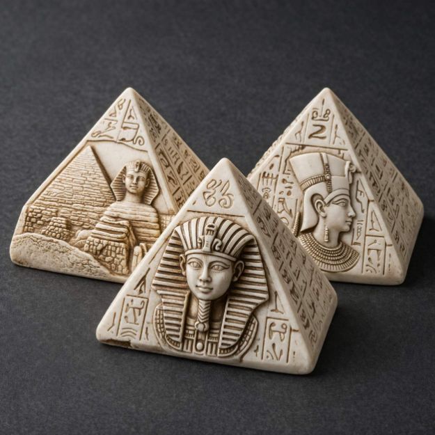 Picture of Decorative model of a pharaonic pyramid