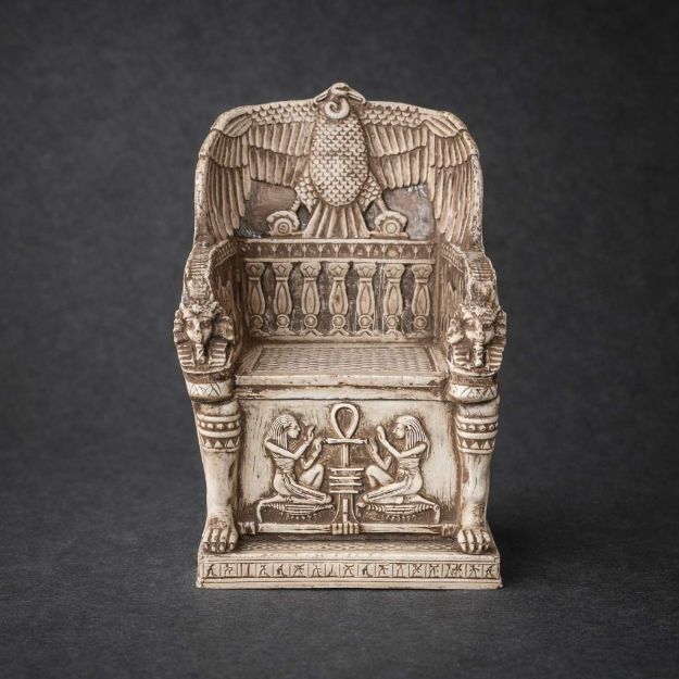 Picture of Ornate model of the pharaoh's throne